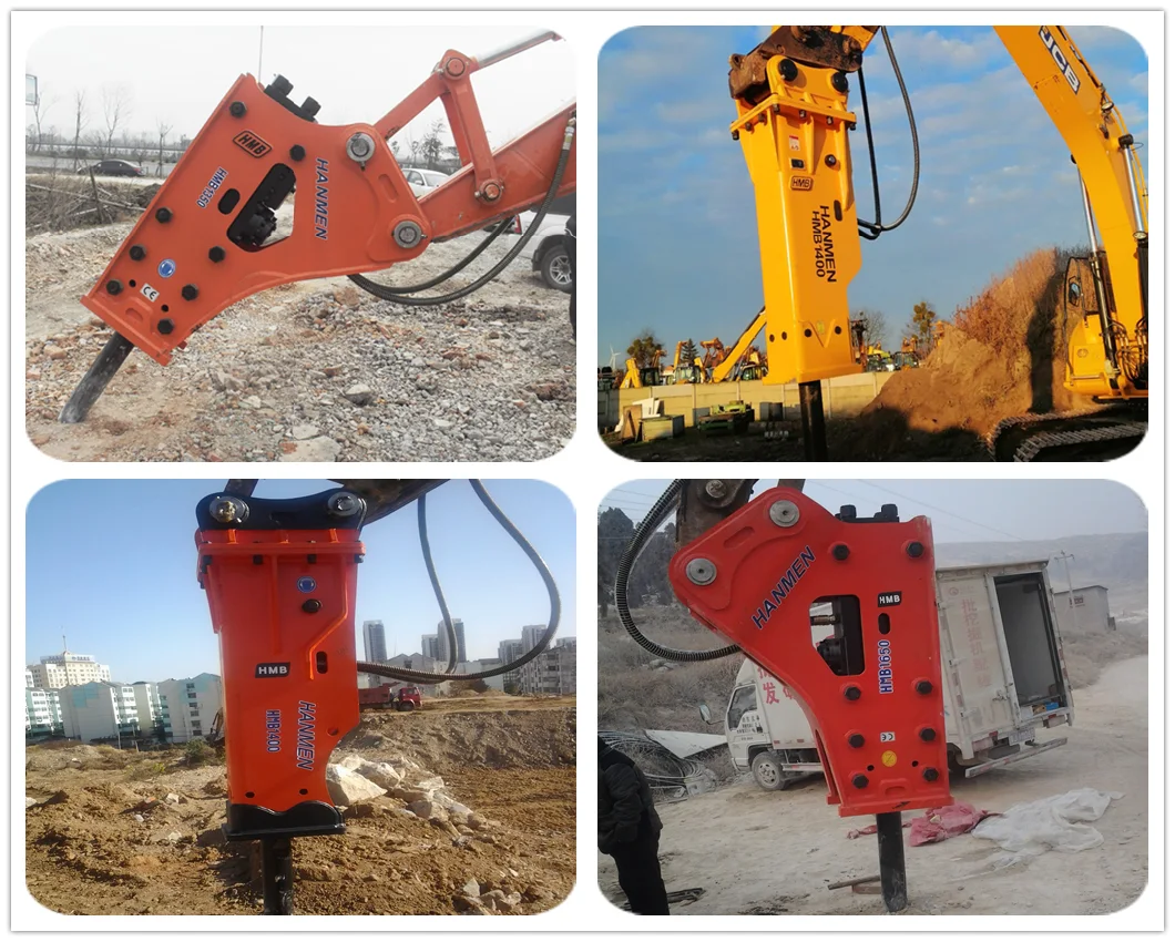 30ton Sb121 155mm Chisel Side Box Top Type Hydraulic Rock Hammer Hydraulic Rock Breaker