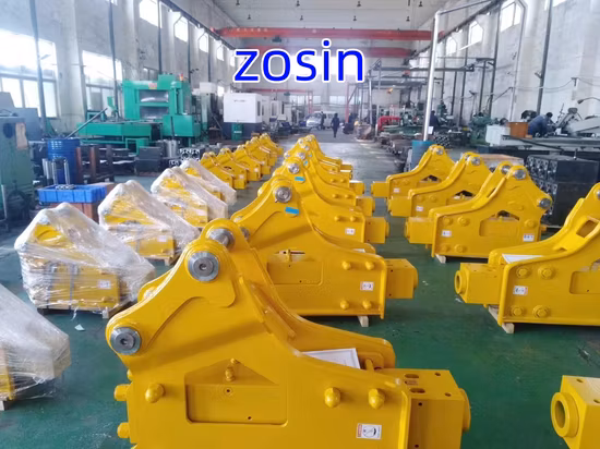 Tipo superior martelo de demolição do disjuntor hidráulico do disjuntor da rocha da máquina escavadora